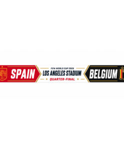 Global Soccer Event 2026 Spain Vs Belgium Quarter Final Scarf Version 2