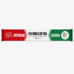 Global Soccer Event 2026 Switzerland Vs Algeria Round of 32 Scarf Version 1