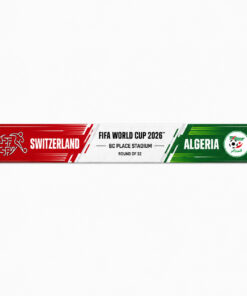 Global Soccer Event 2026 Switzerland Vs Algeria Round of 32 Scarf Version 4