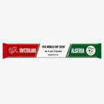 Global Soccer Event 2026 Switzerland Vs Algeria Round of 32 Scarf Version 5