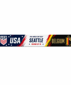 Global Soccer Event 2026 USA Vs Belgium Scarf Version 5