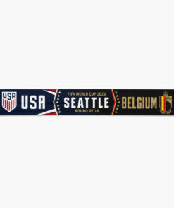 Global Soccer Event 2026 USA Vs Belgium Scarf Version 9