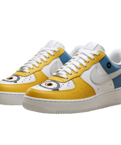 Minions Character Graphic Air Force 1 Shoes Sneakers for Animation Fans