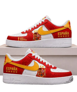 Spain 2026 World Cup Champions Air Force 1 Shoes Sneakers