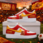 Spain 2026 World Cup Champions Air Force 1 Shoes Sneakers