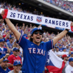 Texas Rangers Baseball Scarf 2026