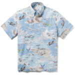 Unisex Air Force Flyin Blue 2026 Hawaiian Shirt for Military Aviation Fans