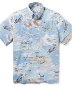 Unisex Air Force Flyin Blue 2026 Hawaiian Shirt for Military Aviation Fans