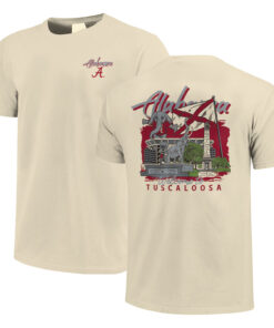 Unisex Alabama Crimson Tide Welcome to Tuscaloosa Graphic Shirt for College Sports Fans