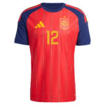 Unisex Álex Grimaldo Spain National Team 2026 Home Stadium Soccer Jersey for Soccer Fans