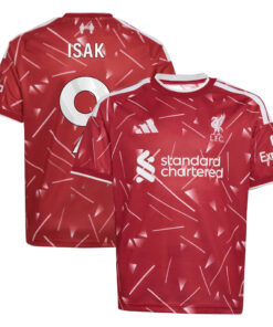 Unisex Alexander Isak Liverpool 2026-2027 Home Stadium Soccer Jersey for Soccer Fans