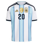 Unisex Alexis Mac Allister Argentina National Team 2026 Home Stadium Soccer Jersey for Soccer Fans