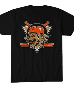Unisex Anaheim Ducks Leo Carlsson Lion Graphic Shirt for Hockey Fans