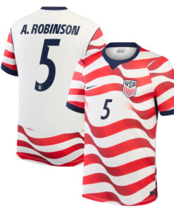 Unisex Antonee Robinson USMNT 2026 Home Stadium Soccer Jersey for Soccer Fans