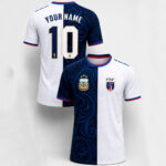 Unisex Argentina x Cape Verde Global Soccer Event 2026 Graphic Shirt for Soccer Fans
