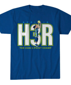 Unisex Azzi Fudd Is Her The 2026 Three-Point Champ Graphic Shirt for Basketball Fans