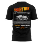 Unisex BYU Football x Brad Paisley Stadium of Fire Tour 2026 Graphic Shirt for Country Music and Football Fans