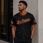 Unisex Baltimore Orioles Hispanic Heritage Game Night 2026 Graphic Baseball Jersey for Baseball Fans