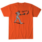 Unisex Baltimore Orioles Leody Tavares Squirrel! Graphic Shirt for Baseball Fans