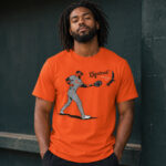 Unisex Baltimore Orioles Leody Tavares Squirrel! Graphic Shirt for Baseball Fans