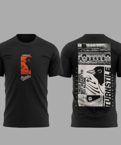 Unisex Baltimore Orioles x Turnstile 2026 Graphic Shirt for Baseball and Music Fans