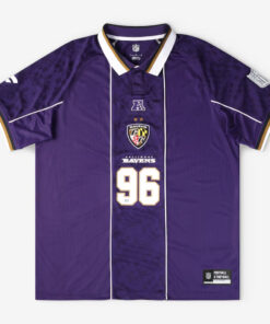 Unisex Baltimore Ravens National Football League Purple Soccer Jersey 2026 for Football Fans