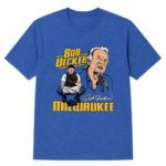 Unisex Bob Uecker Milwaukee Brewers Baseball Graphic Shirt for Baseball Fans