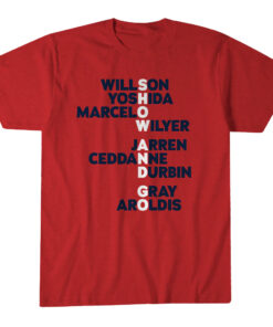Unisex Boston Baseball Show And Go Names 2026 Graphic Shirt for Baseball Fans