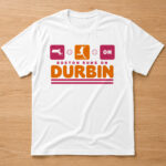 Unisex Boston Red Sox Caleb Durbin Boston Runs On Durbin Graphic Shirt for Baseball Fans