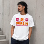 Unisex Boston Red Sox Caleb Durbin Boston Runs On Durbin Graphic Shirt for Baseball Fans