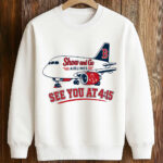 Unisex Boston Red Sox Show and Go Airlines Graphic Shirt for Baseball Fans