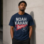 Unisex Boston Red Sox x Noah Kahan The Great Divide Tour 2026 Version 1 Graphic Shirt for Music and Baseball Fans