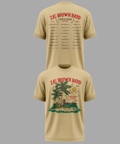 Unisex Boston Red Sox x Zac Brown Band Fenway Park 2026 Graphic Shirt for Baseball and Country Music Fans