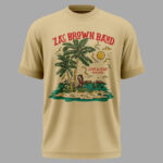 Unisex Boston Red Sox x Zac Brown Band Fenway Park 2026 Graphic Shirt for Baseball and Country Music Fans