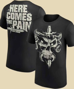 Unisex Brock Lesnar Here Comes The Pain Graphic Shirt for Wrestling Fans