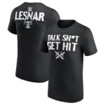 Unisex Brock Lesnar Talk Shit Get Hit Graphic Shirt for Wrestling Fans