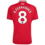 Unisex Bruno Fernandes Manchester United 2026-2027 Home On-Field Soccer Jersey for Soccer Fans