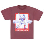 Unisex Budweiser 150 Years of Baseball Graphic Shirt for Baseball Fans
