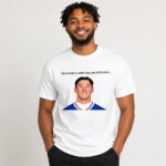 Unisex Buffalo Bills Joe Andreessen God Forbid A White Boy Get A Lil Motion Graphic Shirt for Football Fans