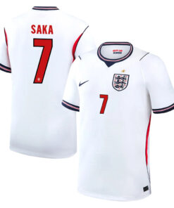 Unisex Bukayo Saka England National Team 2026 Home Stadium Soccer Jersey for Soccer Fans