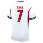 Unisex Bukayo Saka England National Team 2026 Home Stadium Soccer Jersey for Soccer Fans