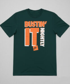 Unisex Bustin It Nightly Graphic Shirt for Humor Fans