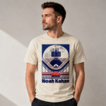 Unisex Chicago Cubs x Noah Kahan at Wrigley Field 2026 Graphic Shirt for Baseball and Music Fans