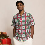 Unisex Christmas 1983 Vintage Holiday Hawaiian Shirt for Christmas Fans
