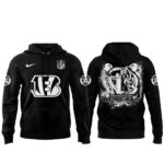 Unisex Cincinnati Bengals 2026 Black Bengal Hoodie for Football Fans