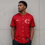 Unisex Cincinnati Reds x Noah Kahan The Great Divide Tour 2026 Baseball Jersey for Music and Baseball Fans