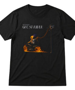 Unisex City Of Stars To Hellfire Ryan Gosling Ghost Rider Graphic Shirt for Movie Fans