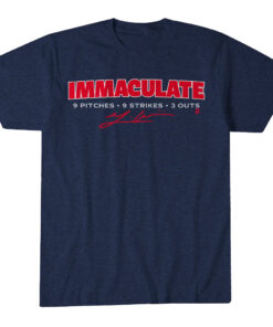 Unisex Cleveland Guardians Gavin Williams The Immaculate Inning Graphic Shirt for Baseball Fans