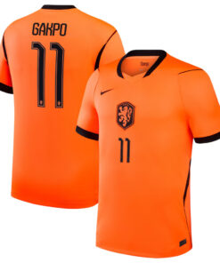 Unisex Cody Gakpo Netherlands National Team 2026 Home Stadium Soccer Jersey for Soccer Fans