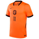 Unisex Cody Gakpo Netherlands National Team 2026 Home Stadium Soccer Jersey for Soccer Fans